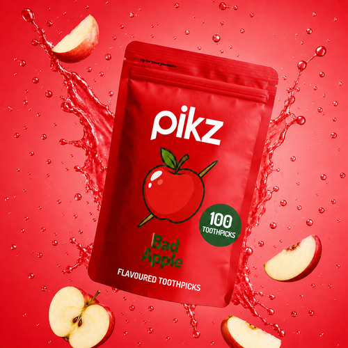 Bad Apple pikz flavoured toothpicks new image